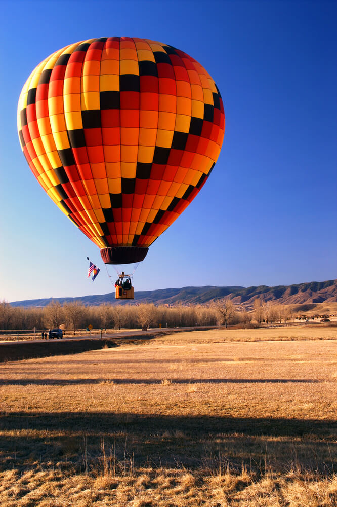 Chatfield State Park Hot Air Balloon 